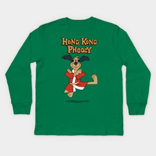 Hong Kong Phooey Kids Long Sleeve T-Shirt